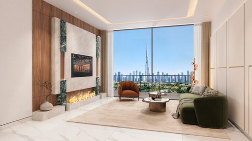 منظر داخلي لـ مسكن بغرفتي نوم في Al Barari Gardens 1