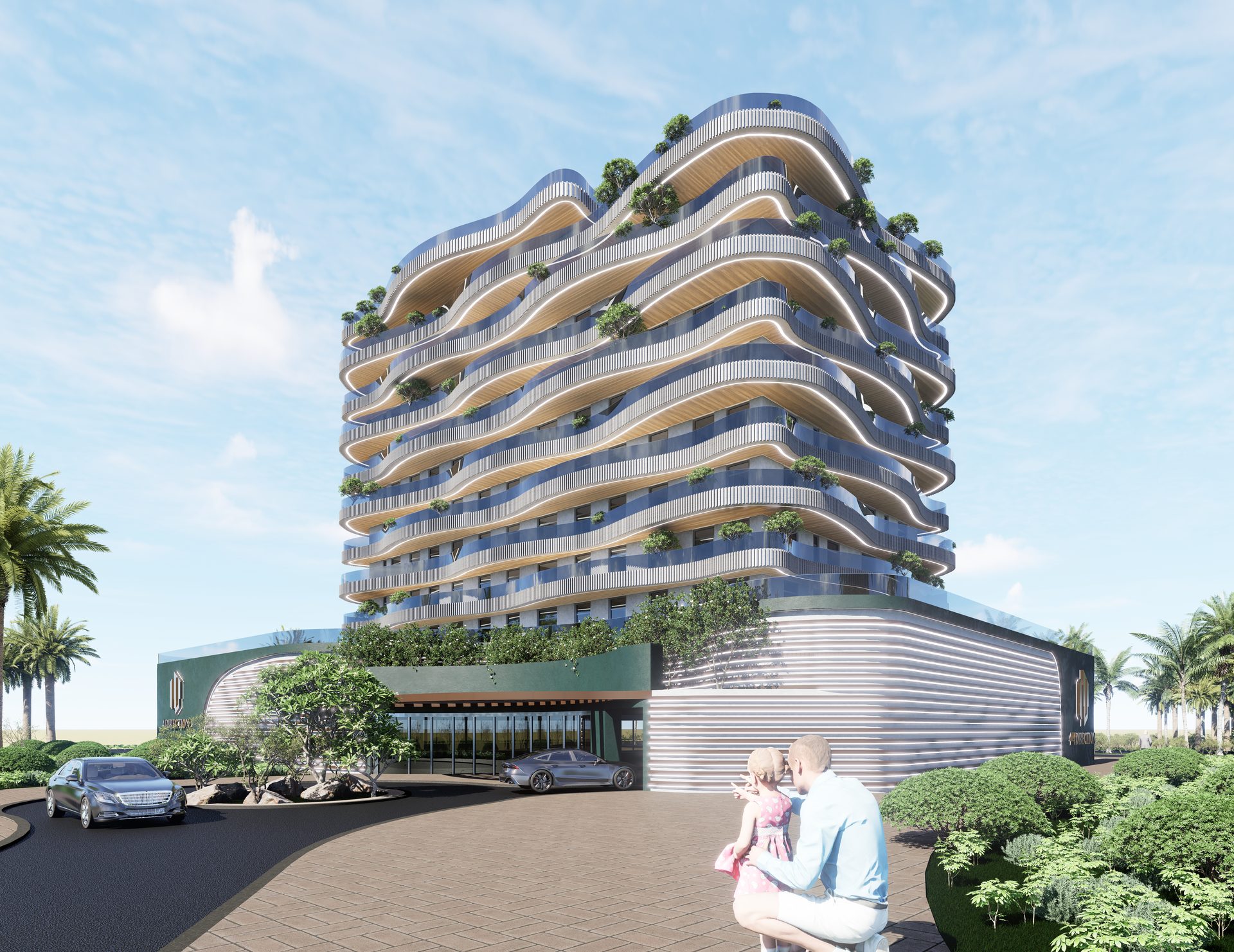 Exterior render of Heaven View 2