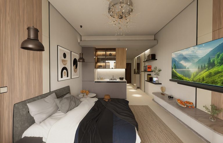Studio at Heaven View 1