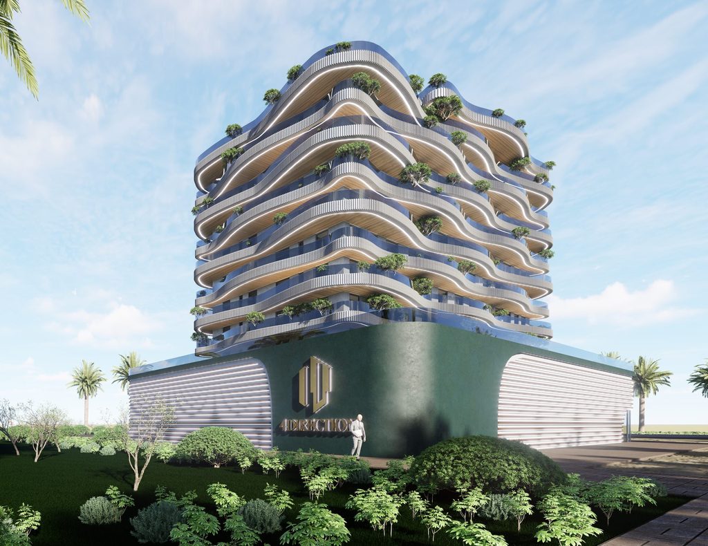 Rendu de la façade arrière
